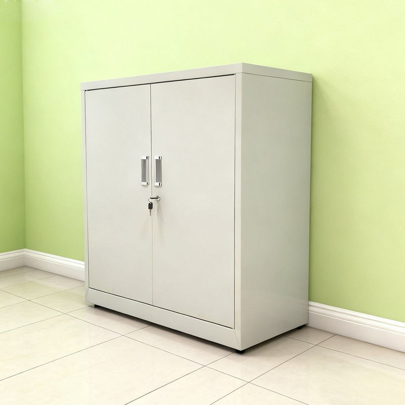 Movo Coda Metal 2-Door Multipurpose Storage Cabinet - Image 3