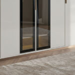 Grande 6-Door Wardrobe with LED and Transparent Glass
