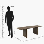 Ashwell 6 to 8 Seater Extendable Dining Table