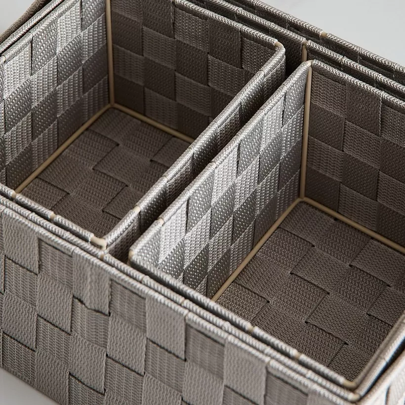 Strap 4-Piece Storage Basket Set - Image 4
