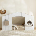Movo Ivory Halmstad House Bed - 90x190 cm