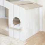 Movo Ivory Halmstad House Bed - 90x190 cm