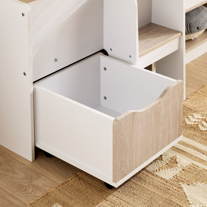 Ivory Halmstad House Single Bed with Storage - 90x190 cm - Image 7
