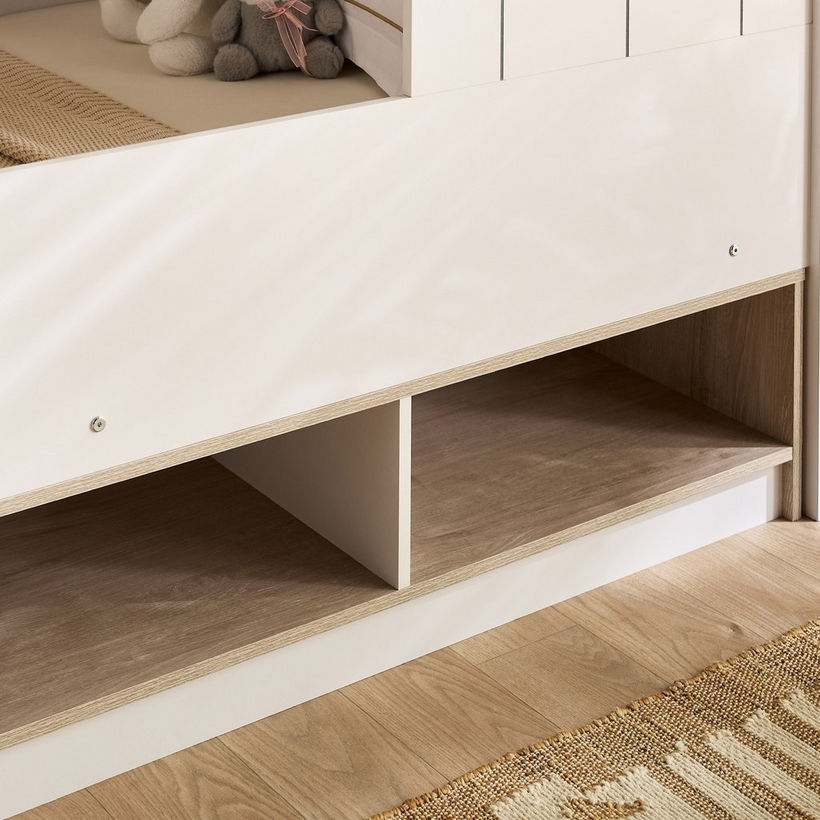 Ivory Halmstad House Single Bed with Storage - 90x190 cm - Image 8