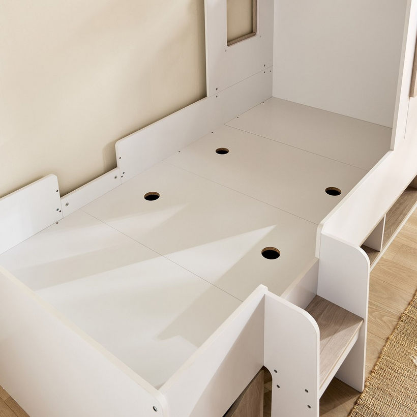 Ivory Halmstad House Single Bed with Storage - 90x190 cm - Image 9