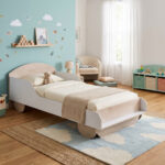 Movo Ivory Halmstad Car Bed - 90x190 cm