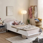 Movo Ivory Halmstad Car Bed - 90x190 cm