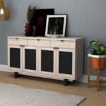 Liya 4-Door 3-Drawer Sideboard - 1.6 M
