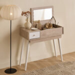 Movo Ivory Halmstad Dresser Study Table