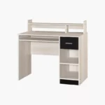 Movo Liya 1-Drawer Study Desk with Open Shelf and Keyboard Tray