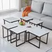 Franklin 7-Piece Sintered Stone Top Coffee Table Set - Image 8