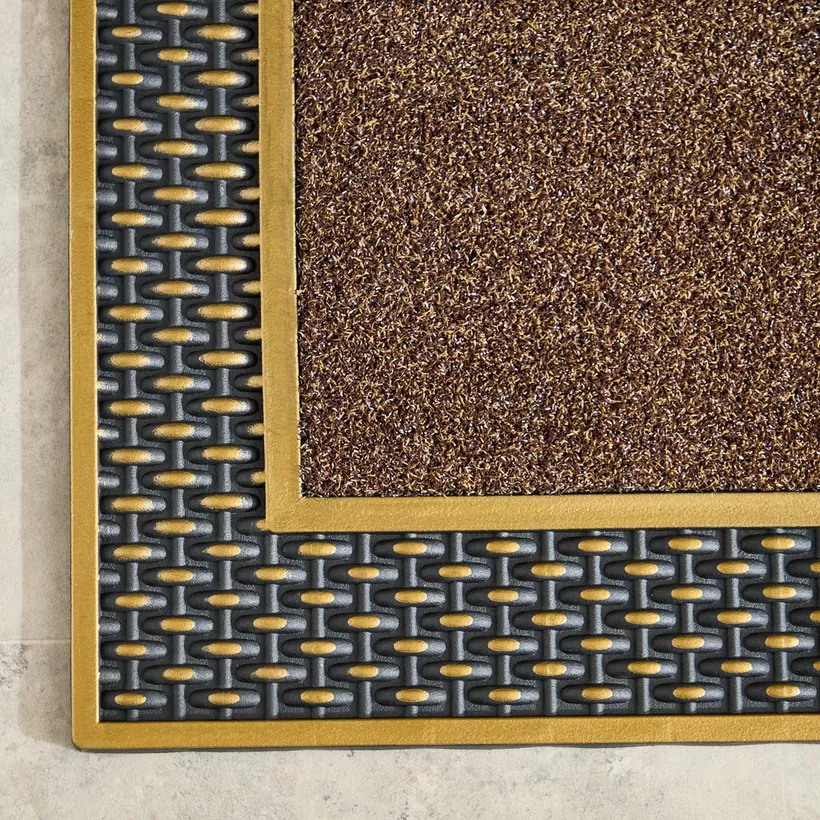 Renzo Frame Anti-Skid Polypropylene Doormat - 45x75 cm - Image 3