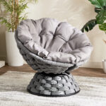 Vera Erica Swivel Outdoor Chair with Cushion
