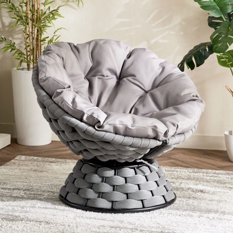 Vera Erica Swivel Outdoor Chair with Cushion