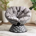 Vera Erica Swivel Outdoor Chair with Cushion