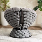 Vera Erica Swivel Outdoor Chair with Cushion