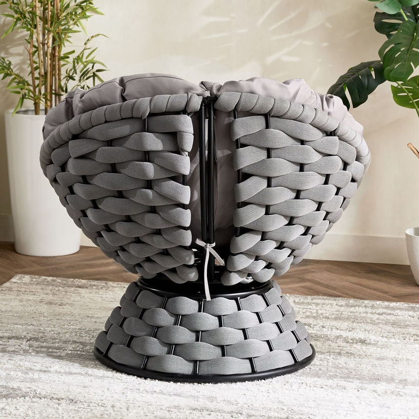 Vera Erica Swivel Outdoor Chair with Cushion - Image 4