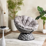Vera Erica Swivel Outdoor Chair with Cushion