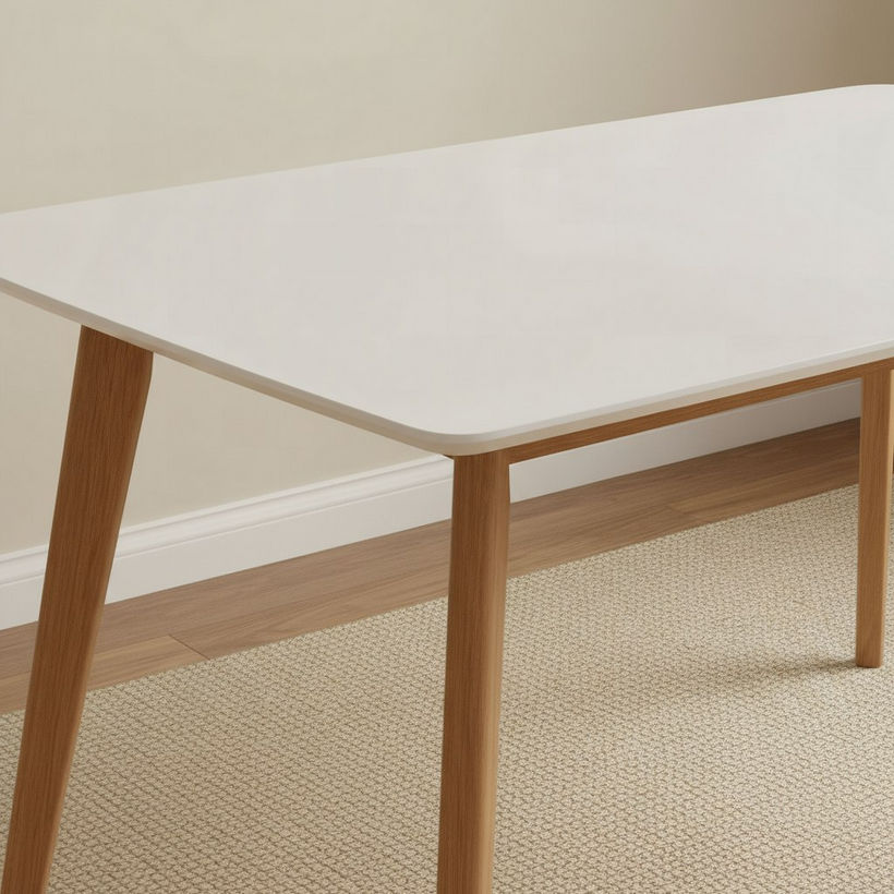 Scandi 6-Seater Dining Table - Image 4