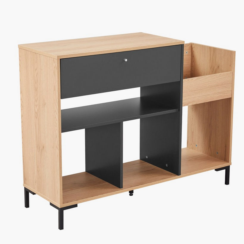 Siesta 1-Drawer Bookcase Console - Image 3