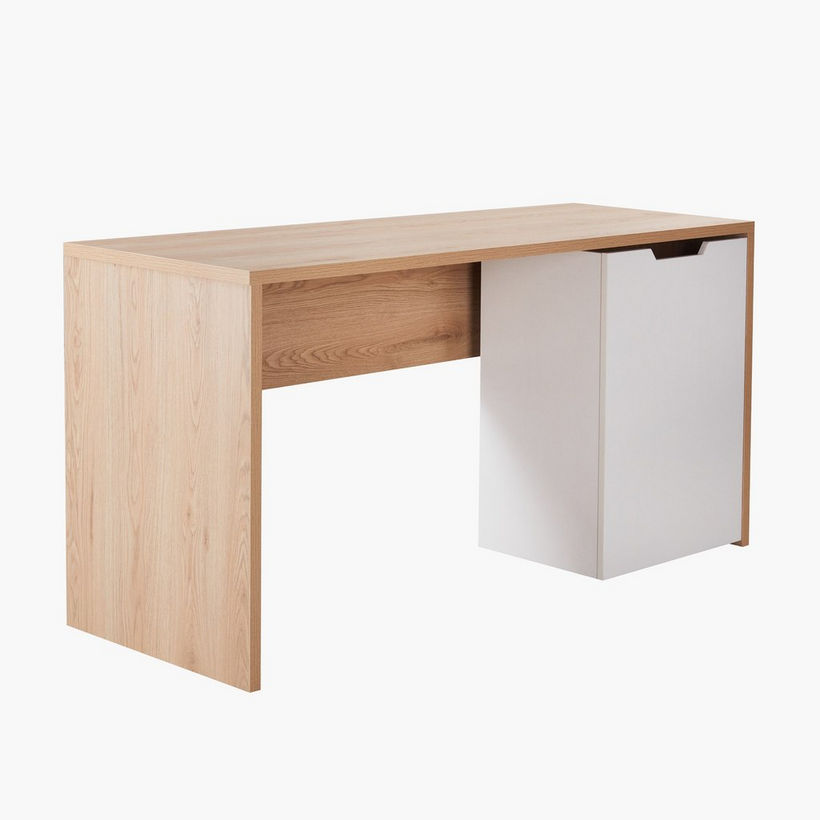 Milan Study Desk with Portable Open Shelf Storage Unit - Image 6