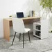 Milan Study Desk with Portable Open Shelf Storage Unit - Image 7