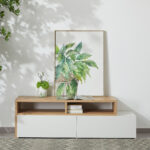 Leventino 2 Meter Extendable TV Unit for TVs up to 80 Inches