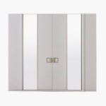 Startford 6-Door Wardrobe with 2 Reflective Mirrors
