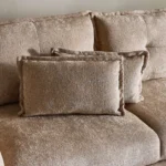 Olbia 3-Seater Fabric Left Corner Sofa Bed with Chaise Storage