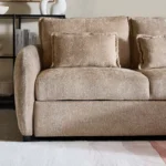 Olbia 3-Seater Fabric Right Corner Sofa Bed with Chaise