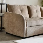 Olbia 3-Seater Fabric Right Corner Sofa Bed with Chaise