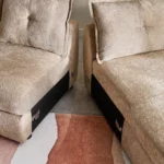 Olbia 3-Seater Fabric Right Corner Sofa Bed with Chaise