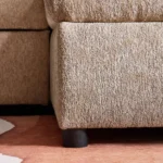 Olbia 3-Seater Fabric Right Corner Sofa Bed with Chaise