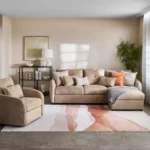 Olbia 3-Seater Fabric Right Corner Sofa Bed with Chaise