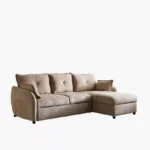 Olbia 3-Seater Fabric Right Corner Sofa Bed with Chaise