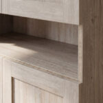 Eris 32-Pair Shoe Cabinet with Open Shelf and 4 Doors