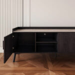 Marwell 1.5 Meter TV Unit with Sintered Stone Top for TV up to 65 inches