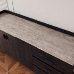Marwell 1.5 Meter 2-Door Sideboard with Sintered Stone Top and 3-Drawers