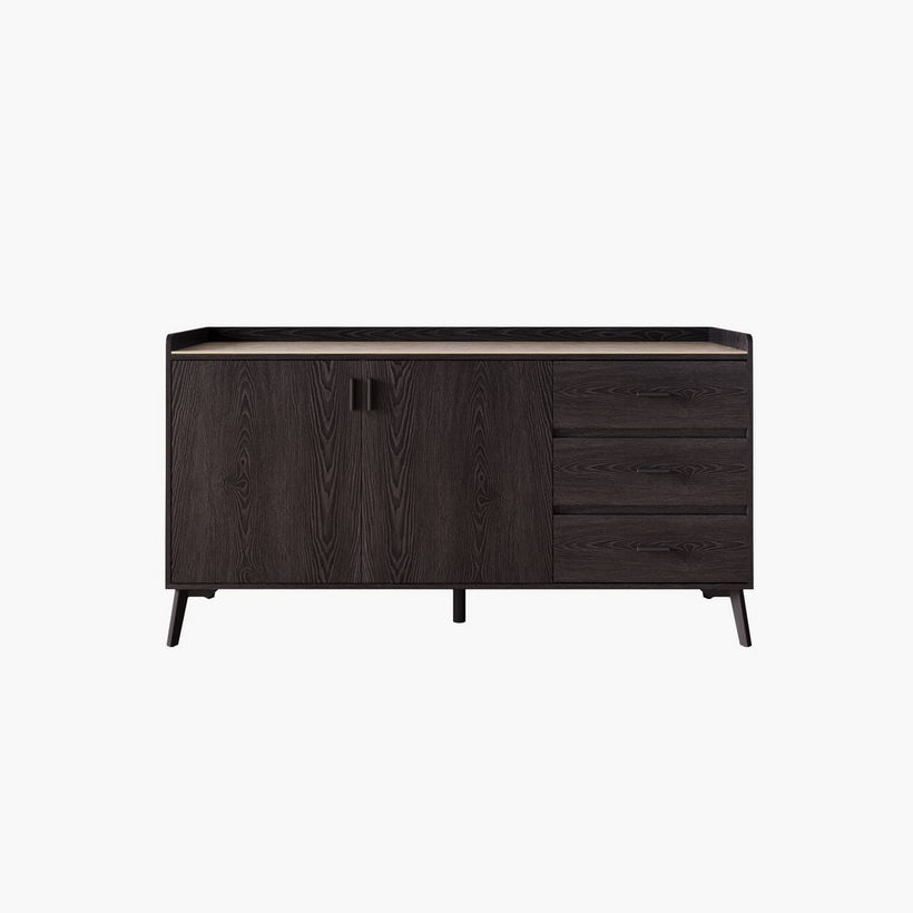 Marwell 1.5 Meter 2-Door Sideboard with Sintered Stone Top and 3-Drawers - Image 7