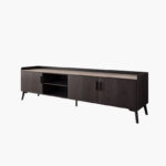 Marwell 2 Meter TV Unit with Sintered Stone Top for TV up to 80 inches