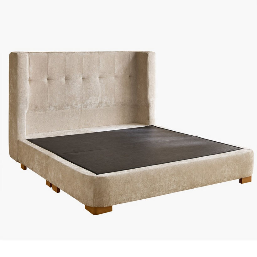Movo Liberty Trevi Upholstered King Bed - 180x200 cm - Image 2