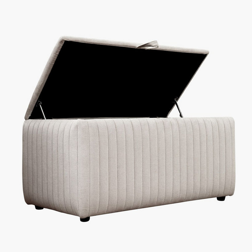 Hampton Upholstered Bed Bench with Storage - 130x50x45 cm - Image 7