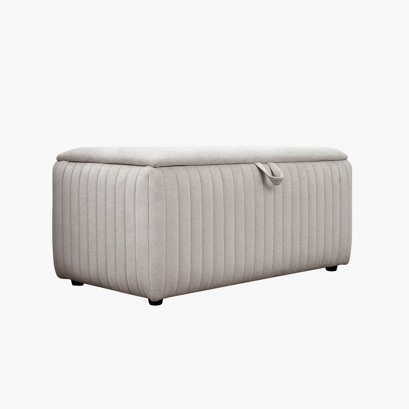 Hampton Upholstered Bed Bench with Storage - 130x50x45 cm - Image 6