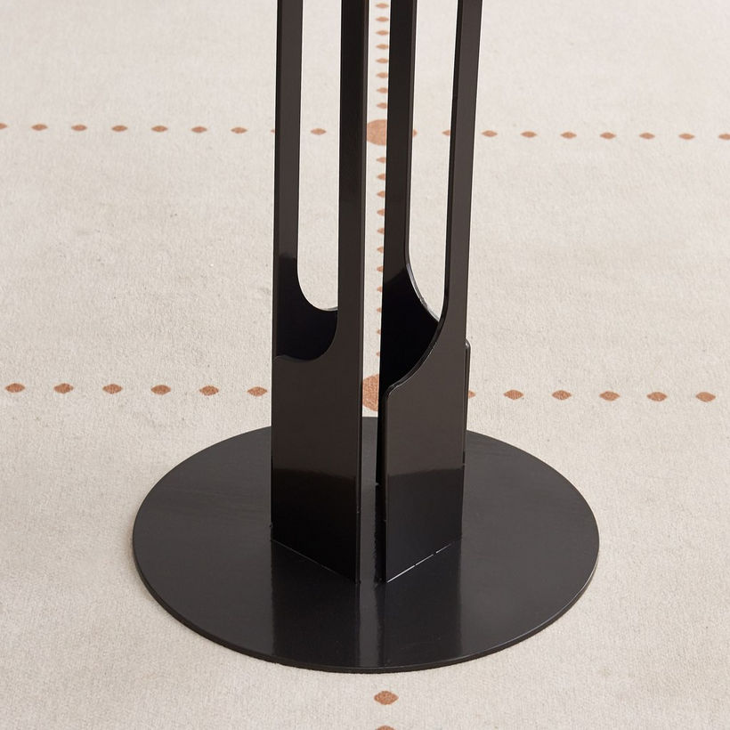 Movo Ella Sintered Stone Top Round End Table - Image 4