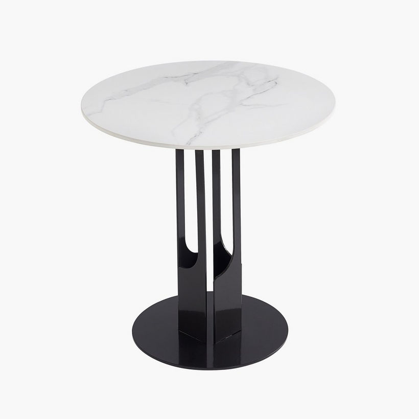 Movo Ella Sintered Stone Top Round End Table - Image 5