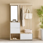 Edison 3 Drawer Multipurpose Entryway Cabinet with Cloth Hanger