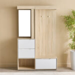 Edison 3 Drawer Multipurpose Entryway Cabinet with Cloth Hanger