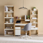 Parker Jude 4-Tier Bookcase Multipurpose Shelving Unit with Drawer