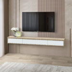 Alford 1.8 Meter Wall Mount TV Unit for TV up to 75 inches