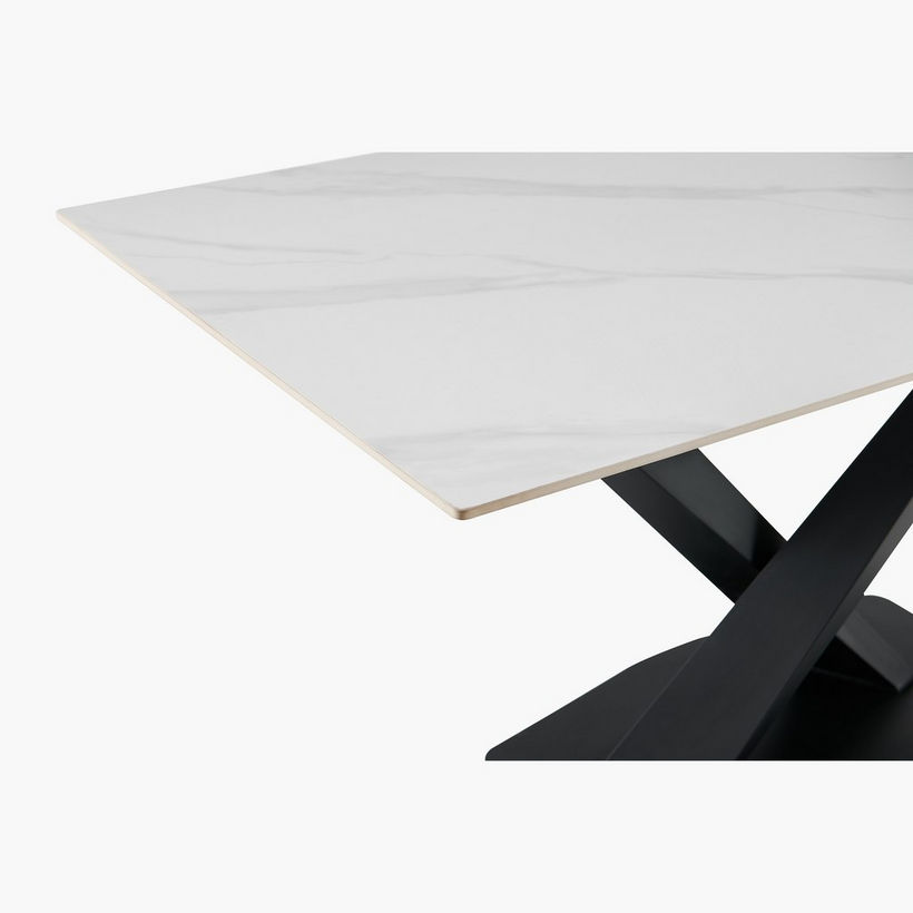 Baron 6-Seater Sintered Stone Dining Table - Image 4